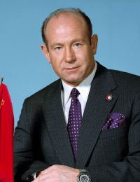 Cosmonaut Alexei Leonov was to be the first Cosmonaut on the Moon [IMG: Wikipedia CC License]