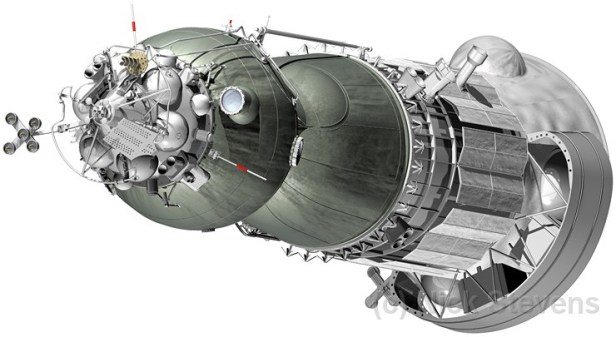 The LOK Lunar Orbital ship [IMG: ©Nick Stevens]